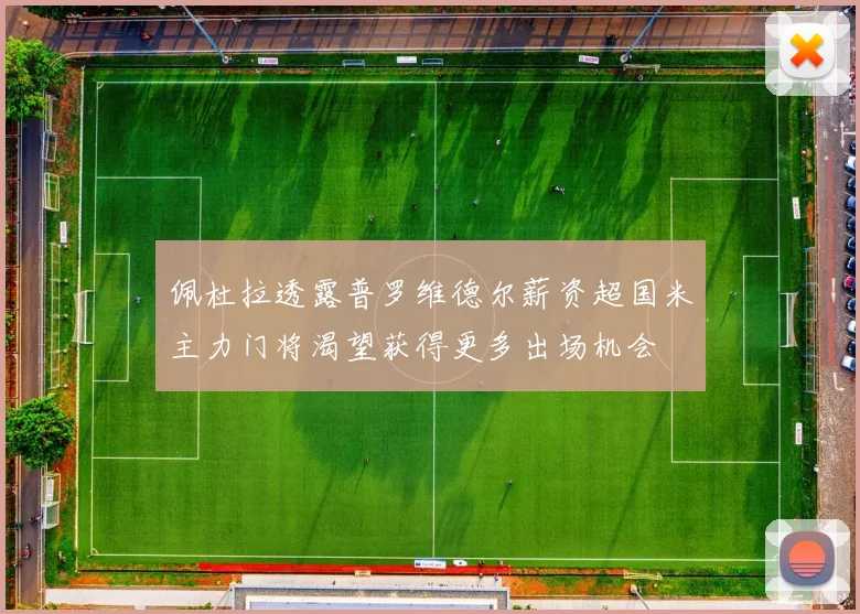 佩杜拉透露普罗维德尔薪资超国米主力门将渴望获得更多出场机会